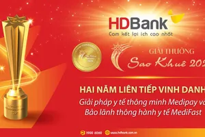 HDBank ghi dấu ấn tại Sao Khuê 2026 với bộ đôi giải pháp y tế số MediPay – MediFast