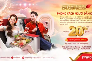 Hè rực rỡ, bóng lăn sôi động: Vietjet tăng 30% chuyến, cung cấp 8,8 triệu vé từ 0 đồng