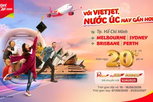 Cùng Vietjet đến sân bay phía Tây mới của Sydney, thêm trải nghiệm du lịch hấp dẫn tại “xứ sở chuột túi” với ưu đãi 20%
