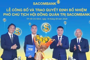 Sacombank bổ nhiệm ông Nguyễn Xuân Vũ làm Phó Chủ tịch Hội đồng Quản trị
