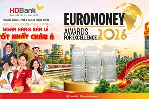 Danh hiệu “Ngân hàng Bán lẻ tốt nhất châu Á” lần đầu tiên được trao cho một ngân hàng Việt Nam