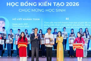 Học bổng Kiến tạo mùa 6 của Vinschool: Trao cơ hội để học sinh kiến tạo tương lai