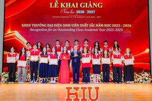 HIU khai giảng năm học 2026-2027, kết nối nhiều thế hệ sinh viên