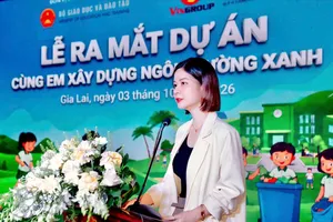 Bộ Giáo dục và Đào tạo phối hợp với Quỹ Vì tương lai xanh, triển khai dự án “Cùng em xây dựng ngôi trường xanh”