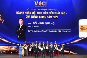 Phó Chủ tịch T&T Group Đỗ Vinh Quang được vinh danh Doanh nhân Việt Nam tiêu biểu - Cúp Thánh Gióng 2026