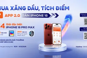Mua xăng dầu, tích điểm trên App Petrolimex 2.0, săn iPhone 18