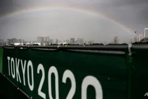 Bão Nepartak khiến Olympic Tokyo 2020 phải thay đổi kế tổ chức các môn. Ảnh: AFP