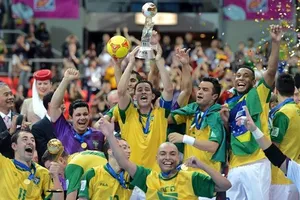 Đội tuyển futsal Brazil đã 5 lần vô địch World Cup