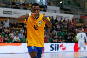 Đội tuyển futsal Brazil sở hữu hàng công cực mạnh. Ảnh: CBF