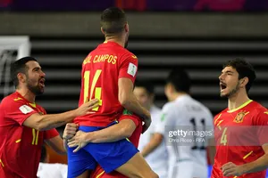 Tây Ban Nha đã giành chiến thắng nghẹt thở 4-2 trước Nhật Bản. ẢNH: GETTY