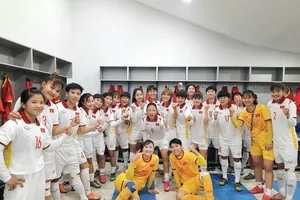 Đội tuyển nữ Việt Nam khả năng cao giành quyền tham dự VCK Giải vô địch nữ châu Á 2022. Ảnh: VFF