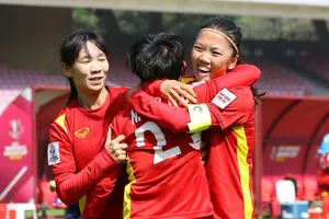 Đội tuyển nữ Việt Nam lần đầu dự World Cup. Ảnh: AFC