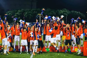 U23 Việt Nam hạ chỉ tiêu bảo vệ tấm huy chương vàng SEA Games trên sân nhà. ẢNH: DŨNG PHƯƠNG