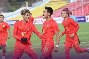 Chuyển động của U23 Myanmar chuẩn bị cho SEA Games 31 không được tiết lộ nhiều. ẢNH: AFC