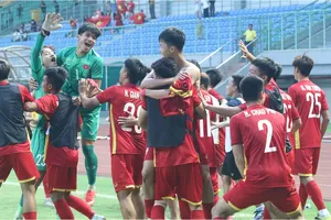 Niềm vui thắng trận của U19 Việt Nam