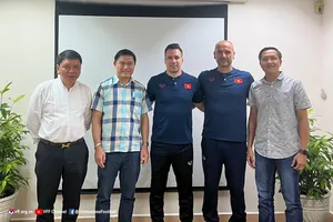 VFF làm việc với tân HLV trưởng đội tuyển futsal Việt Nam Giustozzi Diego Raul