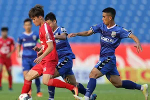 Hoàng Đức được kỳ vọng tỏa sáng khi Viettel FC quay trở lại trên sân nhà. ẢNH: DŨNG PHƯƠNG