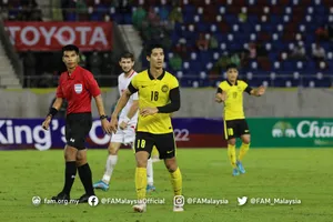 Malaysia lỡ chức vô địch King's Cup 2022. ẢNH: FAM