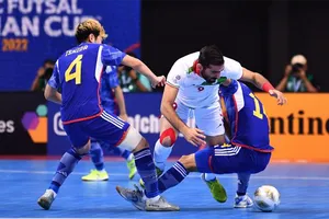Futsal Nhật Bản có lần thứ 4 vô địch châu Á. ẢNH: AFC
