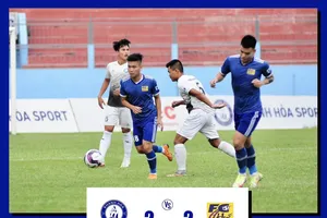 Khánh Hòa bị Huế cầm chân với tỷ số 2-2