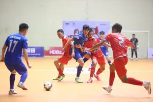 Sahako giành chiến thắng 3-1 trước Khánh Hòa. ẢNH: ANH TRẦN