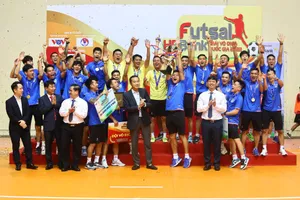 Sahako đăng quang Giải futsal HDBank VĐQG 2022 với thành tích bất bại