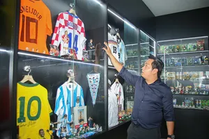 Trần Minh Tú - Chủ nhân của Thư viện Bóng đá 2109 là fan hâm mộ của Luka Modric