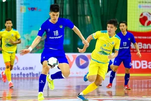 Sahako bị loại ngay từ vòng bảng Cúp futsal quốc gia 2022. ẢNH: ANH TRẦN