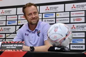 HLV Mano Polking khẳng định Thái Lan đến Việt Nam thi đấu không phải để phòng ngự. ẢNH: FAT 