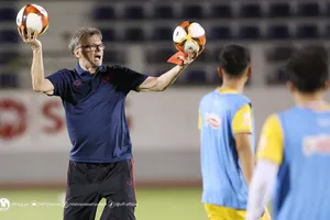 Thầy trò HLV Philippe Troussier đã bước vào giai đoạn tập huấn ở Bà Rịa - Vũng Tàu hướng đến SEA Games 32. 