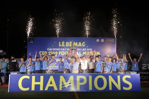 Xổ số Kiến thiết Đắk Lắk tiếp tục thể hiện sức mạnh ở sân chơi khu vực Tây Nguyên. ẢNH: TÂM HÀ 