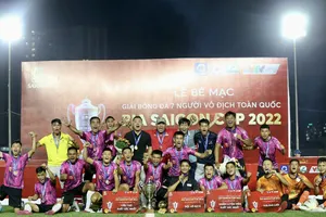 Đạt Tín FC đại diện TPHCM tham dự trận tranh Siêu Cúp bóng đá 7 người quốc gia 2023