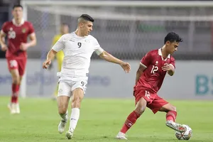 Indonesia bị Palestine cầm hòa trước khi gặp Argentina. ẢNH: PSSI 