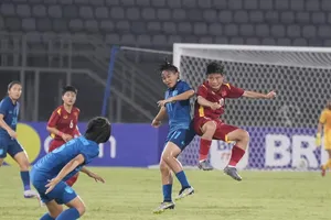 U19 nữ Việt Nam nhận thất bại đáng tiếc trước U19 nữ Thái Lan ở trận chung kết.