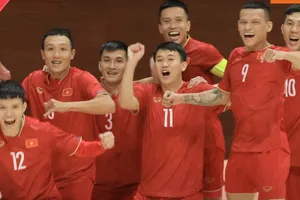Đội tuyển futsal Việt Nam toàn thắng ở vòng loại Giải futsal châu Á 2024. 
