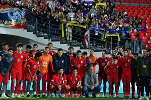 Thái Lan nhận thất bại đậm 0-8 trước Georgia. 