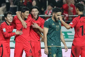 Hàn Quốc đánh bại Tunisia trước khi gặp đội tuyển Việt Nam. ẢNH: YONHAP NEW 