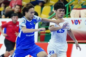 Thái Sơn Bắc và Sahako FC cầm hòa nhau ở lượt trận thứ 2 vòng bảng Futsal Cúp quốc gia 2023. 