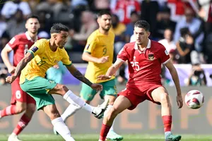 Indonesia dừng bước ở vòng 16 đội Asian Cup 2023 sau thất bại 0-4 trước Australia. ẢNH: AFC 