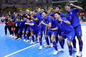 Futsal Thái Lan có khả năng rơi vào bảng tử thần ở World Cup 2024. ẢNH: FAT 