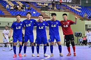 Các cầu thủ Futsal Thái Sơn Bắc kết thúc giải tập huấn ở Malaysia với nhiều kinh nghiệm bổ ích. ẢNH: PAHANG FC 