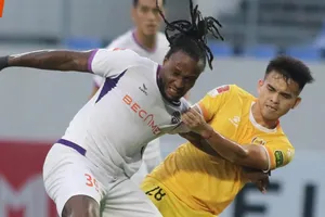 B.Bình Dương nhận thất bại trước Quảng Nam. ẢNH: BFC