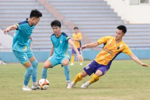 VFF xử lý nghiêm hành vi dàn xếp kết quả thi đấu của đội Phú Thọ (áo xanh)