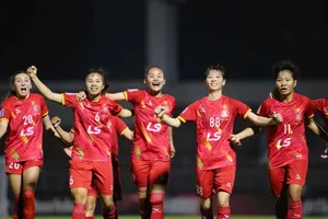CLB nữ TPHCM sẽ được giải ngân tiền thưởng minh bạch, công bằng. ẢNH: DŨNG PHƯƠNG