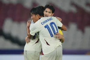 U23 Thái Lan đứng hạng Ba tại Giải U23 Đông Nam Á 2025. ẢNH: FAT
