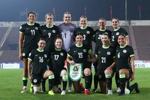 Các nữ tuyển thủ U23 Australia khẳng định sức mạnh tại vòng bảng Giải nữ Đông Nam Á 2025. ẢNH: ANH TRẦN 