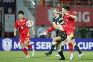 Đội tuyển nữ Việt Nam dừng bước sau vòng bán kết Giải nữ Đông Nam Á 2025. ẢNH: MINH HOÀNG