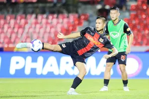 Tiền vệ Việt kiều Bulgaria Trần Thành Trung được trao cơ hội khoác áo U23 Việt Nam. ẢNH: ANH TRẦN 