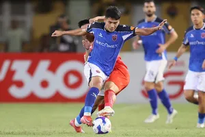 Becamex TPHCM đón nhận thất bại trước chủ nhà Viettel FC. ẢNH: MINH HOÀNG 