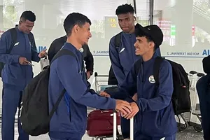 U23 Yemen đã có mặt tại Việt Nam chuẩn bị tham dự vòng loại Giải U23 châu Á 2026. ẢNH: VFF